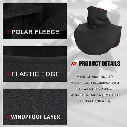 B BINMEFVN Motorcycle Neck Warmer Winter Neck Cover Gaiter Half Face Mask Windproof and Keep Warm for Men Women 🍁 All In One Marketplace Canada