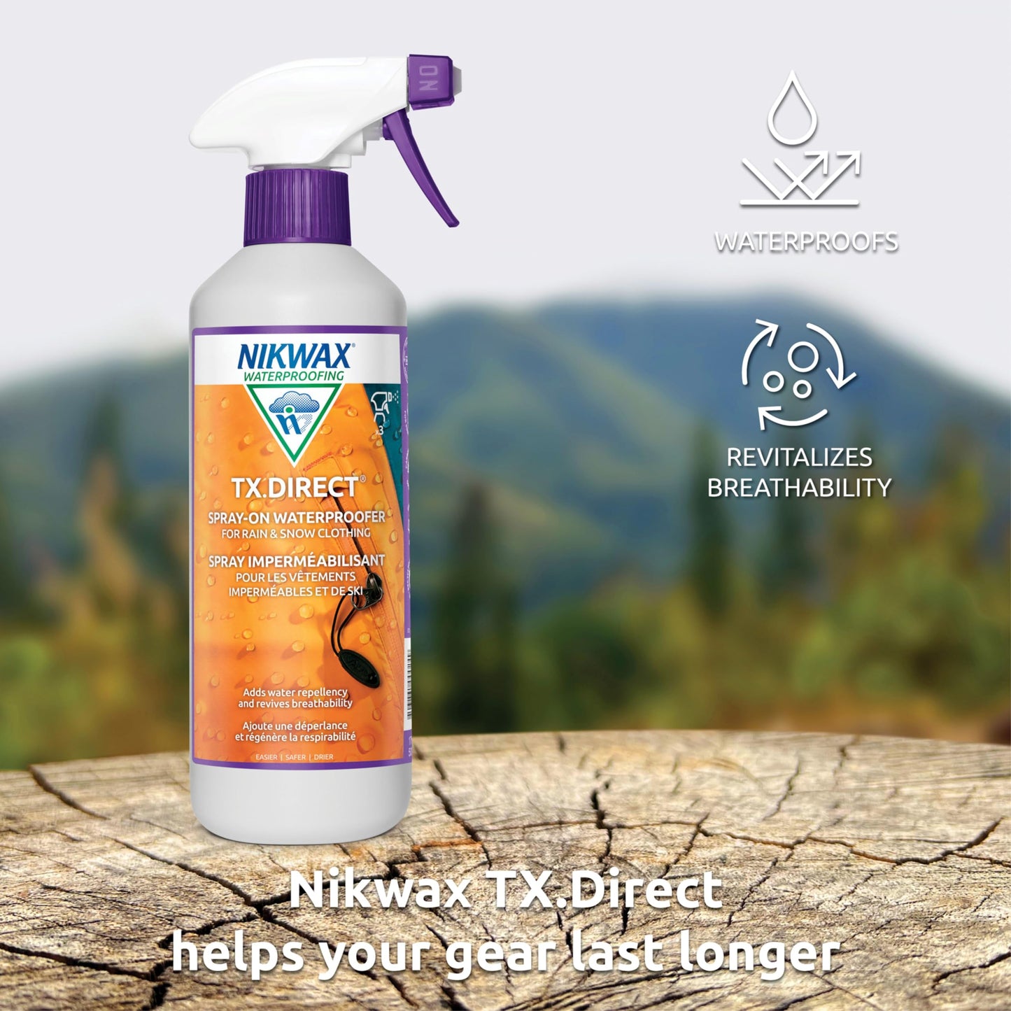 Nikwax TX.Direct Spray-On Waterproofing