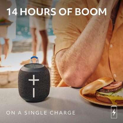 Ultimate Ears WONDERBOOM 4 Portable Waterproof Bluetooth Speaker with Big Bass and 360-Degree Sound, Dustproof Floating Speaker with 131ft (40m) Range - Pink 🍁 All In One Marketplace Canada
