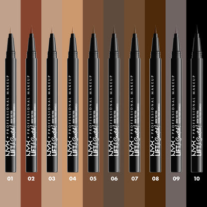 NYX PROFESSIONAL MAKEUP Lift & Snatch Eyebrow Tint Pen, Black 🍁 All In One Marketplace Canada