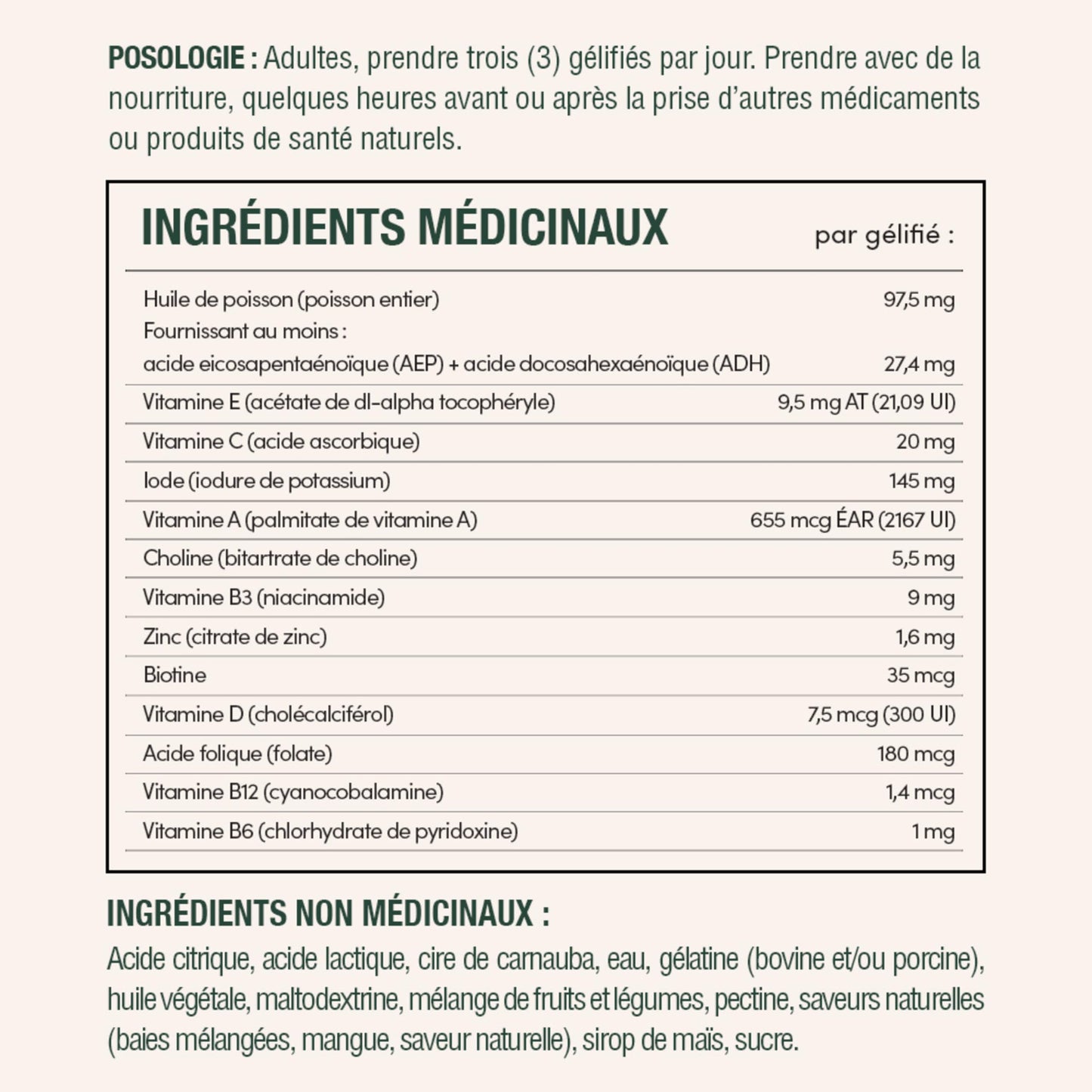 NATURE'S BOUNTY Prenatal With DHA & EPA Omega-3, Helps Reduce Risk Of Neural Tube Defects, 270 g - Available at All In One Marketplace Canada