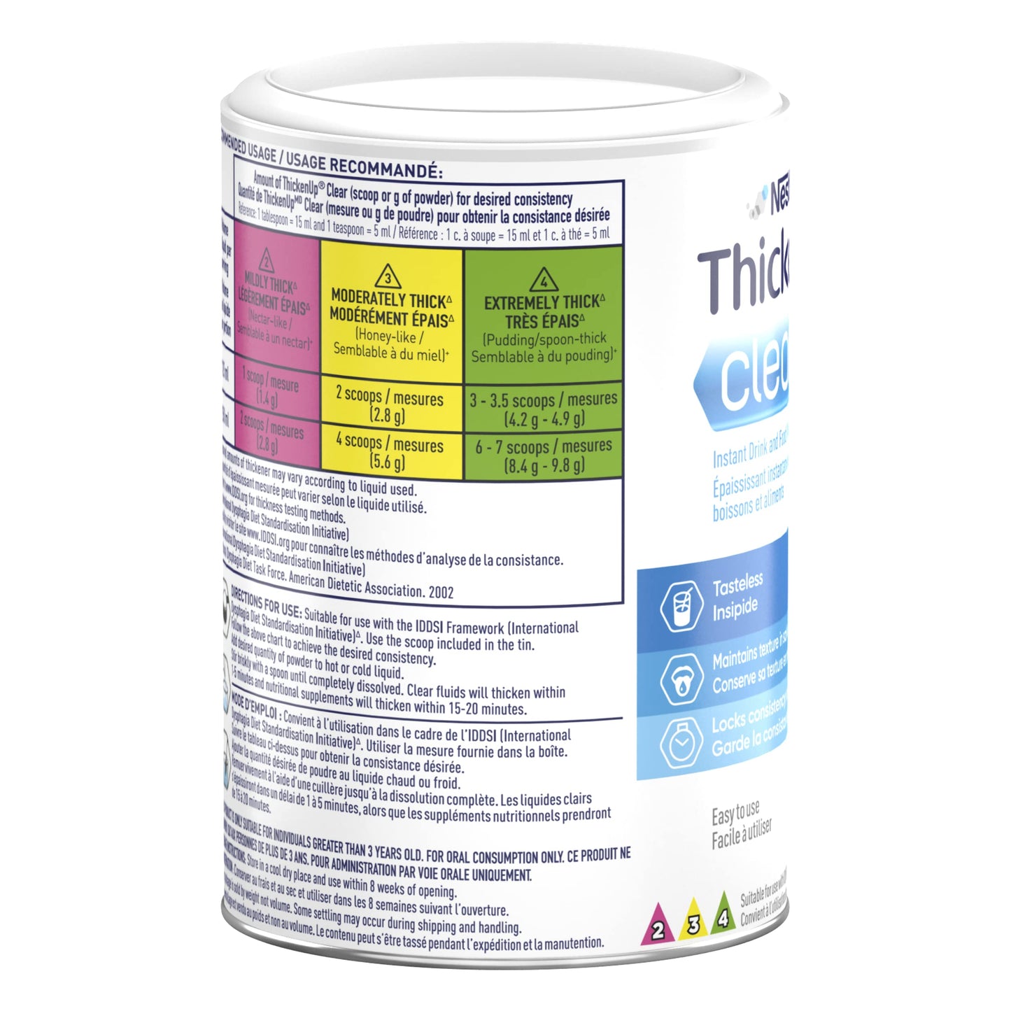 ThickenUp Clear, Instant Food and Drink Thickener, 125g Canister