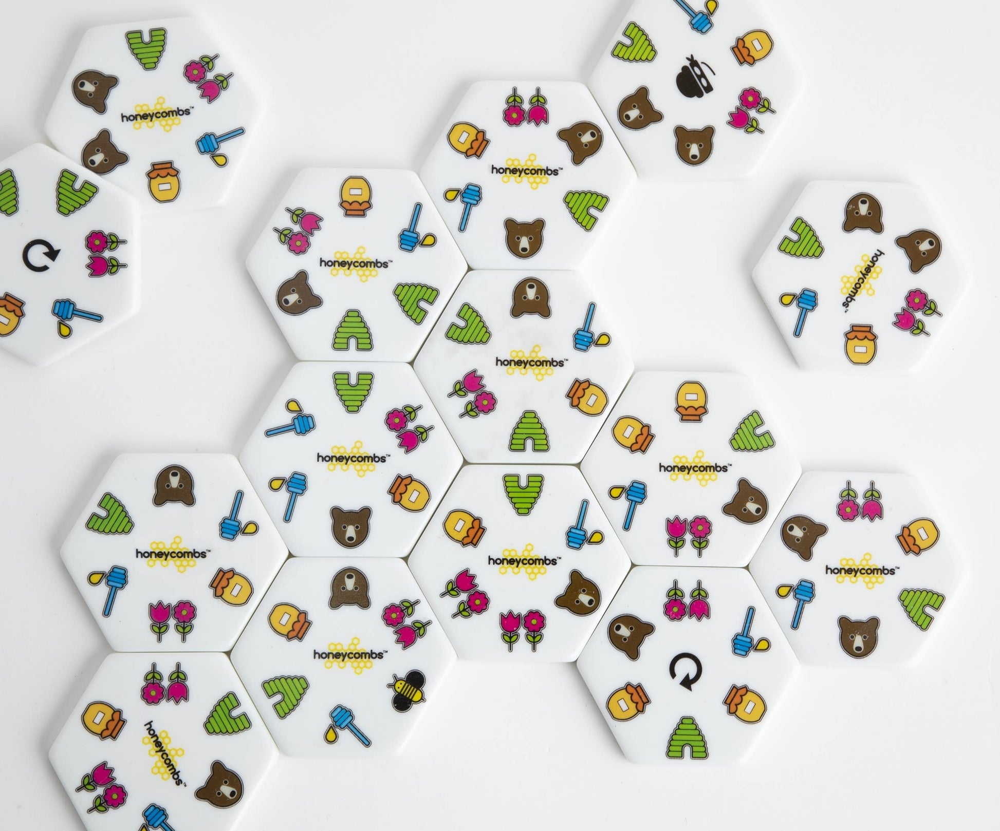 Honeycombs Game, Award Winning Tile Matching Game for Kids & Families, Educational STEM Toy for Cognitive Development, 3 Ways to Play, Mensa Recommended Game with 52 Tactile Tiles, Ages 6+,1-8 Players - Available at All In One Marketplace Canada
