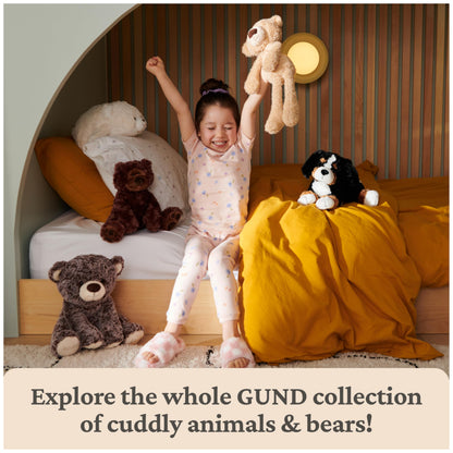 GUND Cozys Collection Cow, Stuffed Animal for Ages 0 and Up, Spring Decor Plush Toy, Cream/Blue, 10” 🍁 All In One Marketplace Canada