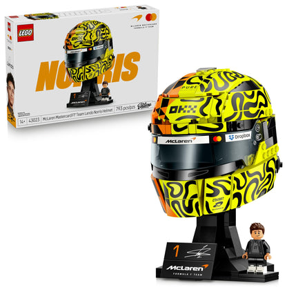 LEGO Editions McLaren MasterCard F1 Team Lando Norris Helmet 43023