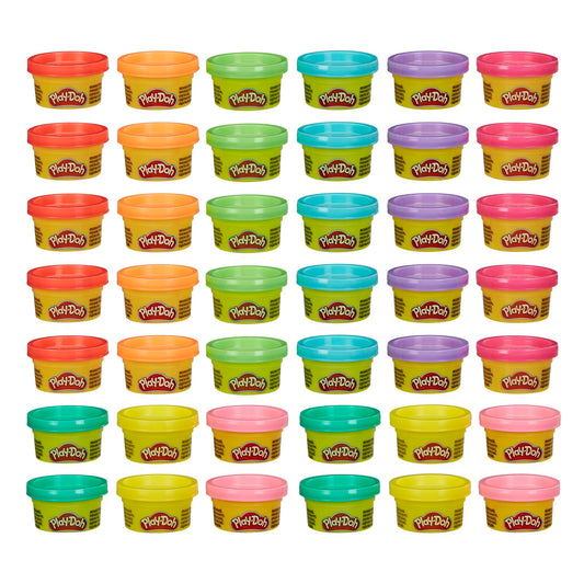 Play-Doh Handout 42-Pack of 1-Ounce Non-Toxic Modeling Compound for Kid Party Favors, Trick or Treat, Classroom Prizes, School Supplies, Assorted Colors, Ages 2 and Up (Amazon Exclusive) 🍁 All In One Marketplace Canada