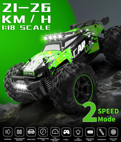 Remote Control Car 1:18 Scale 26 KM/H Off-Road Monster Truck 🍁 All In One Marketplace Canada