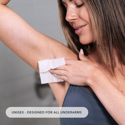 SweatBlock Clinical Strength Antiperspirant Wipes- Treat Hyperhidrosis & Excessive Sweating - Up to 7 Days Protection Per Wipe - 10 count - Unisex - Available at All In One Marketplace Canada