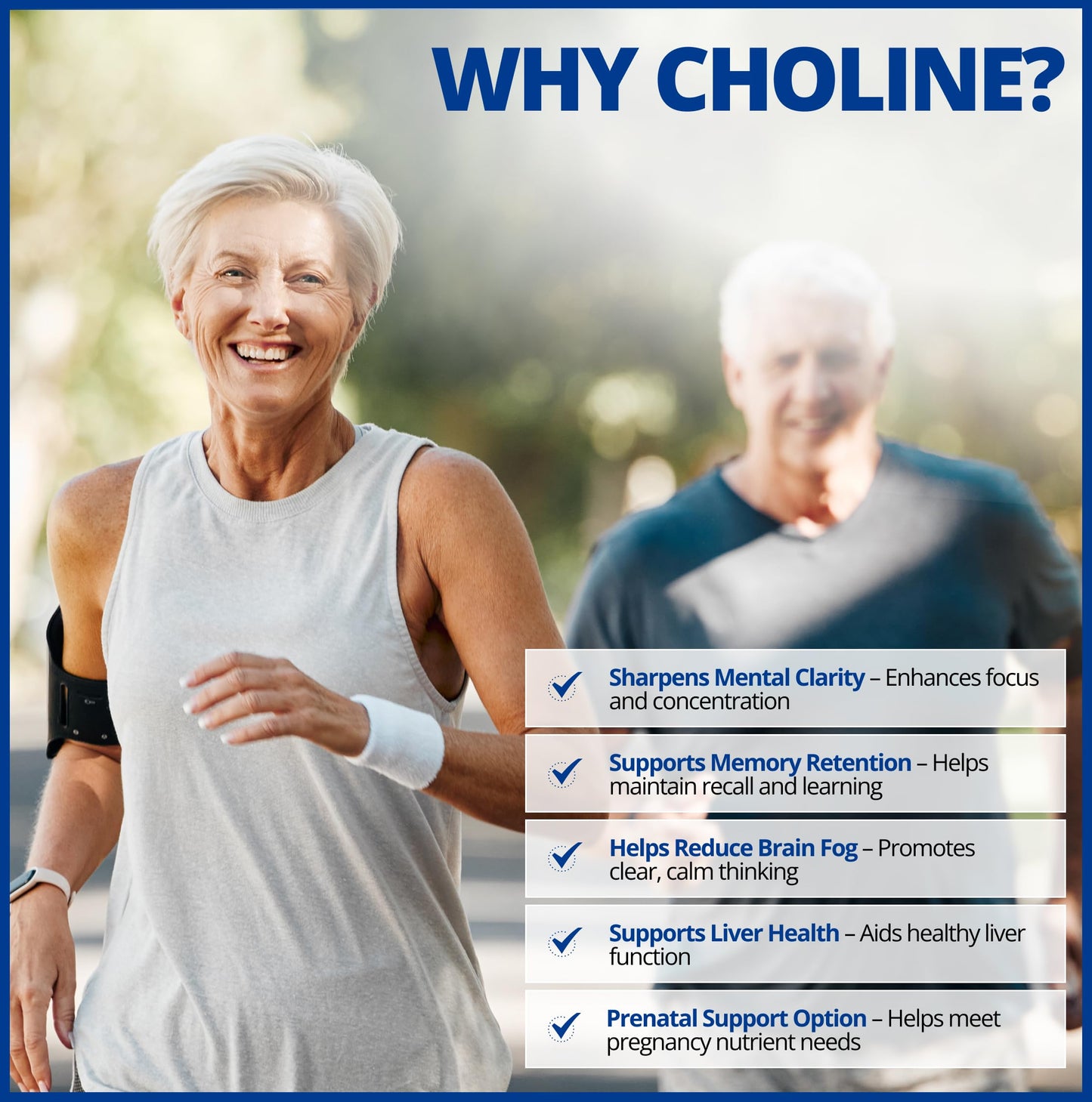 CanPrev Choline 275mg 90 Veggie Capsules, 90-Day Supply, VitaCholine for Cognitive Function, Memory & Focus, Vegan, Non-GMO, Gluten & Soy-Free, Supports Pregnancy, Liver & Heart Health, Made in Canada - Available at All In One Marketplace Canada