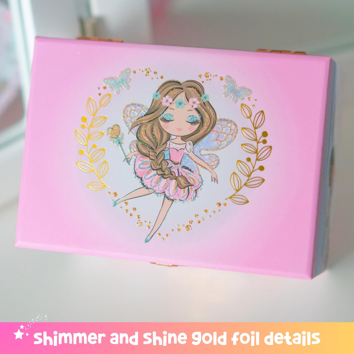 Giggle & Honey® Musical Fairy Jewelry Box for Girls 🍁 All In One Marketplace Canada