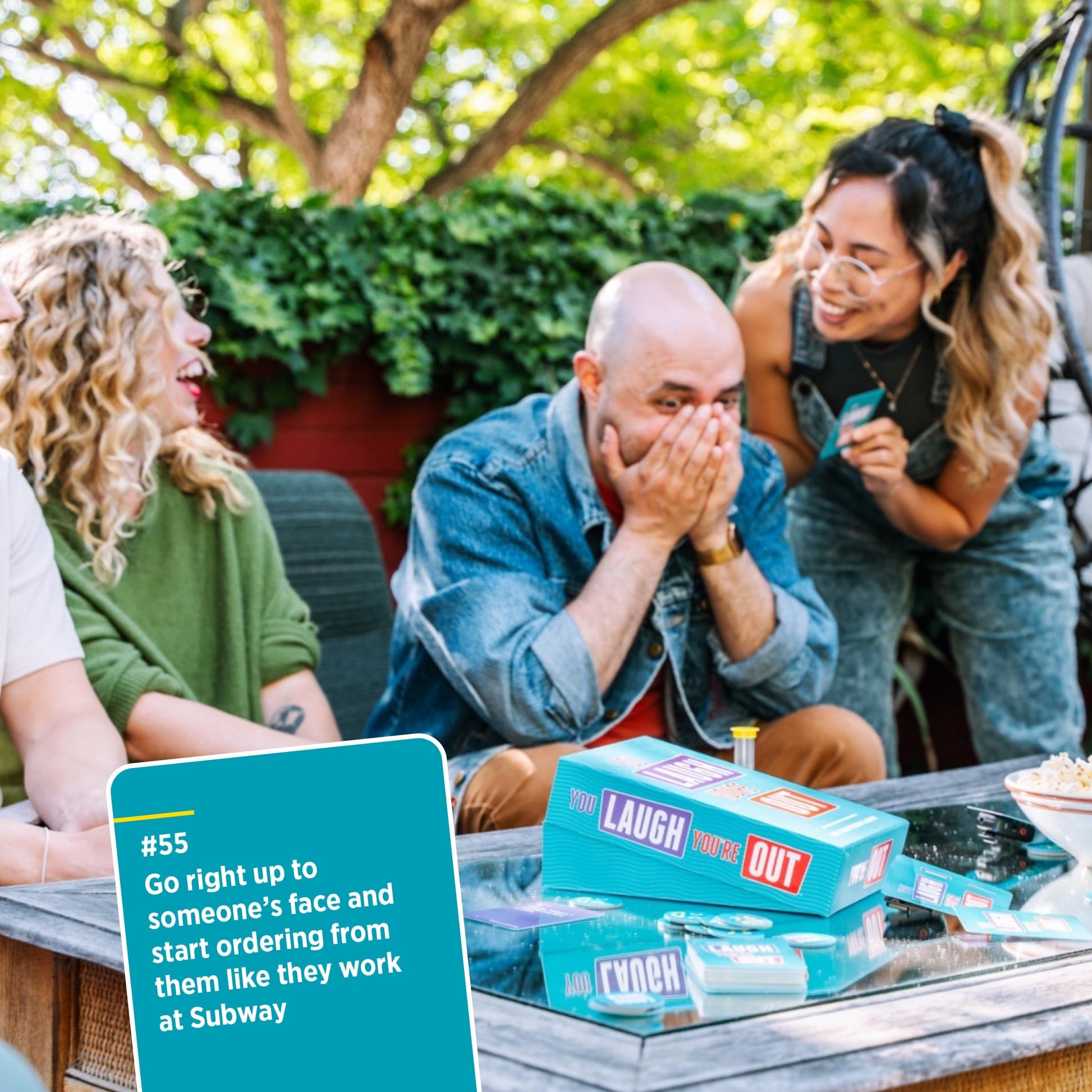 You Laugh You're Out - A Family Party Game for People Who Can't Keep A Straight Face DSS Games
