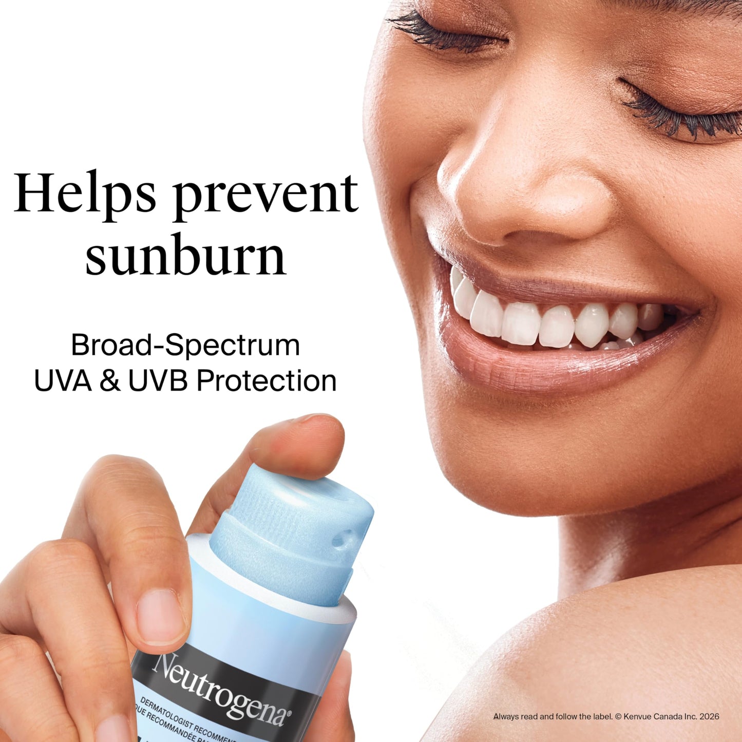 Neutrogena Ultra Sheer Body Mist Sunscreen Spray SPF 45 for UVA/UVB Broad Spectrum Sun Protection, Lightweight, Water-Resistant, Oil-Free & Non-Comedogenic, Oxybenzone-free, 141g