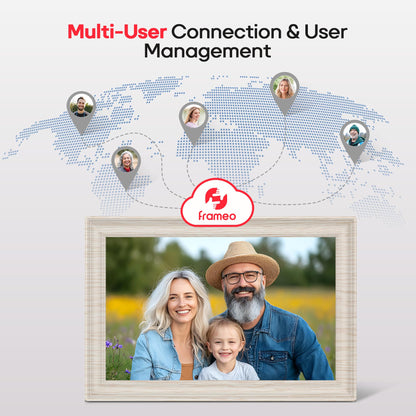 Frameo 10.1" Digital Picture Frame 32GB Storage WiFi Electronic Photo Frame 🍁 All In One Marketplace Canada