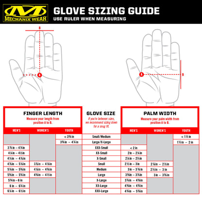 Mechanix Wear: The Original Work Glove with Secure Fit, Synthetic Leather Performance Gloves for Multi-purpose Use, Durable, Touchscreen Capable Safety Gloves for Men (Black, Large) Mechanix Wear