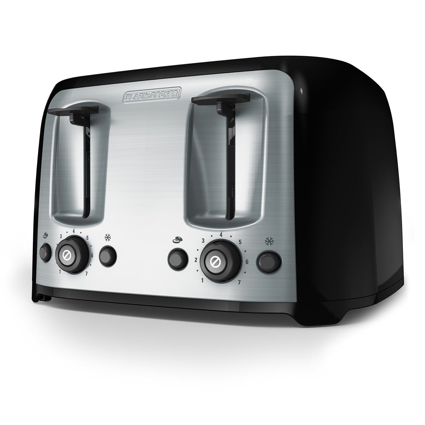 BLACK+DECKER Toaster, 4 Slice, Extra Wide Slots for Bagels and Artisan Breads, Black, TR1478BD 🍁 All In One Marketplace Canada
