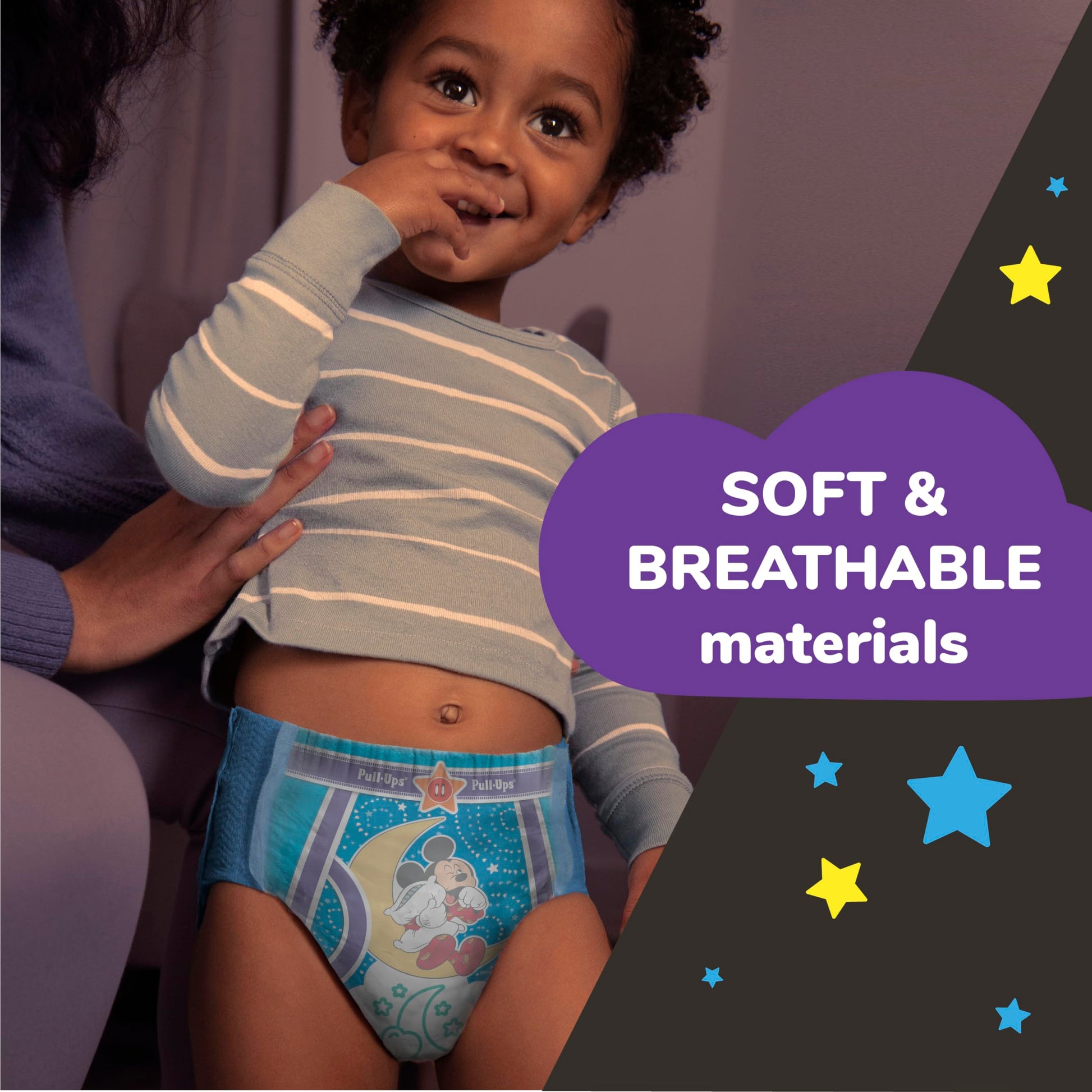 Pull-Ups Boys' Night-Time Potty Training Pants, 3T-4T, 108 Count Pull-Ups