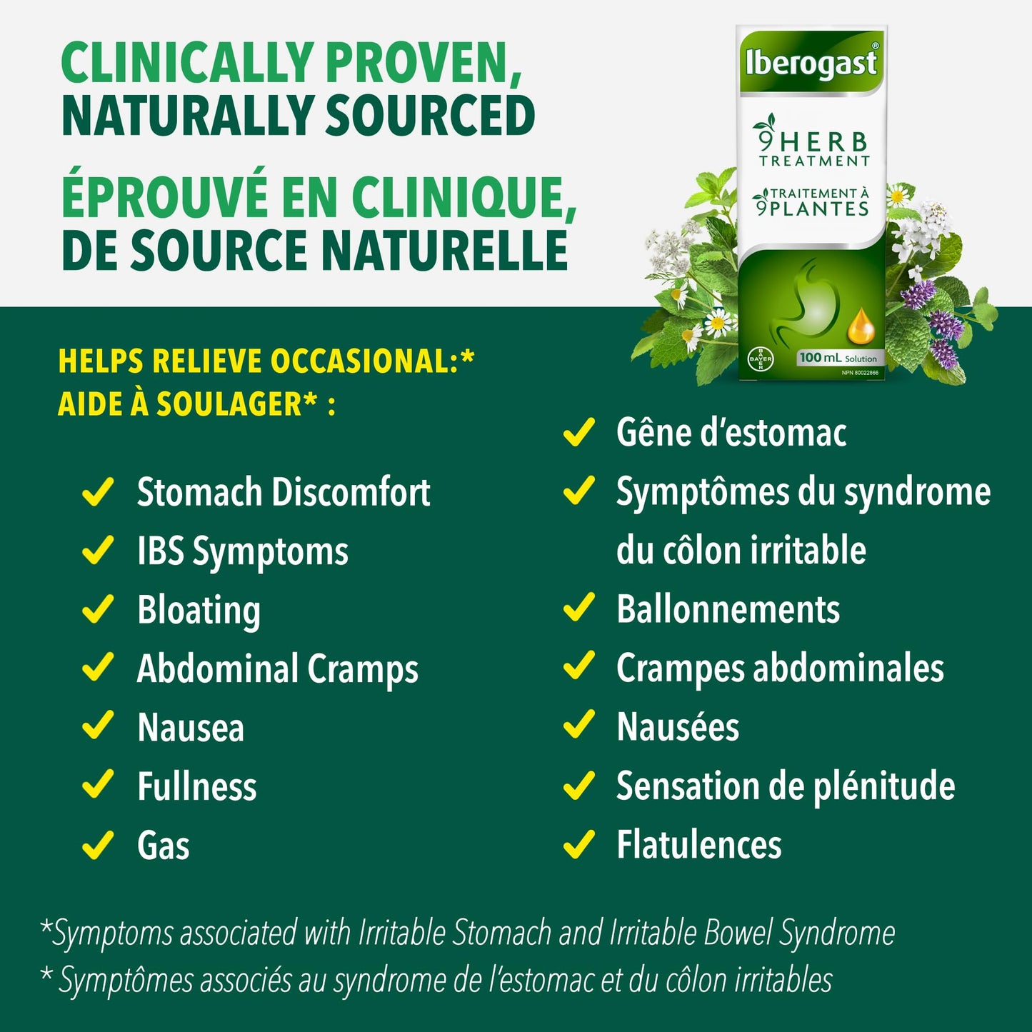 Iberogast 9 Herb Gut Health Treatment - Naturally Sourced Extracts, Gut Supplements For Women And Men, Digestive Supplements To Relieve Gastrointestinal Disturbances And IBS Symptoms,100ml - Available at All In One Marketplace Canada