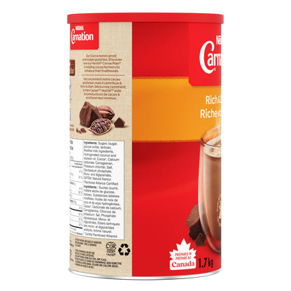 CARNATION Rich And Creamy Hot Chocolate, 1.7 kg