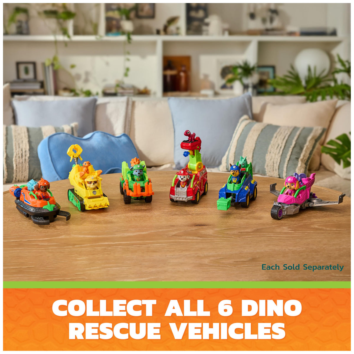 PAW Patrol The Dino Movie Rubble Dino Rescue Bulldozer Toy Truck