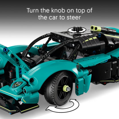 LEGO Technic Aston Martin Valkyrie Toy Car - Kids Model Kit Toy for Boys and Girls, Ages 9+ - Vehicle Building Set for Pretend Play & STEM Learning - Sports Car Gift Idea for Birthdays - 42208 LEGO