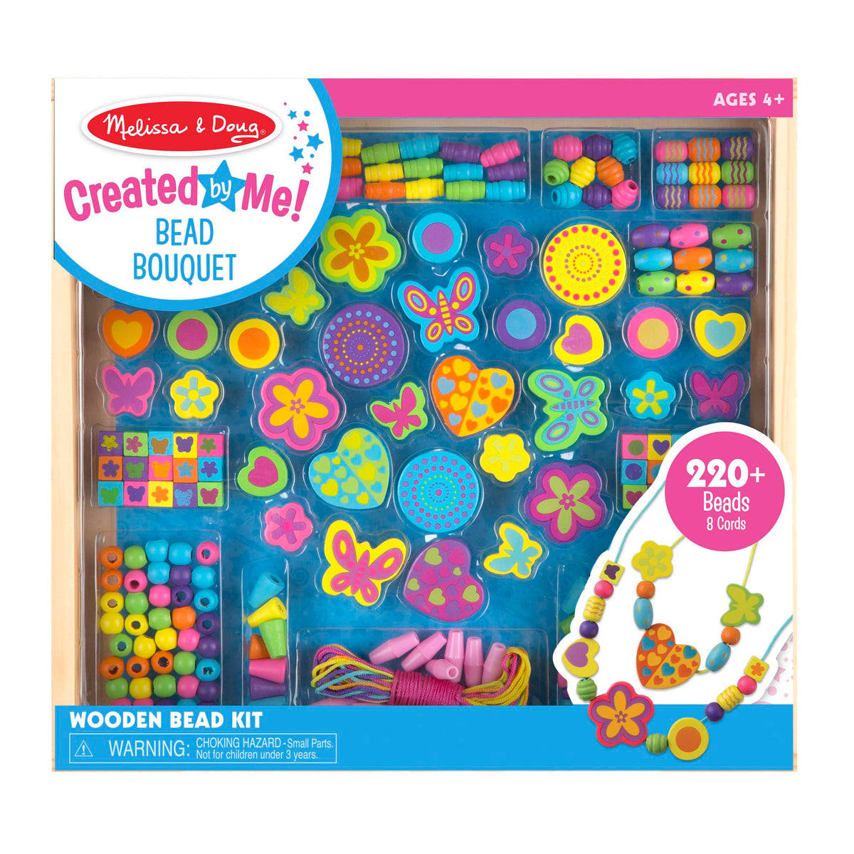 Melissa & Doug Created by Me! Bead Bouquet Deluxe Jewelry Kit