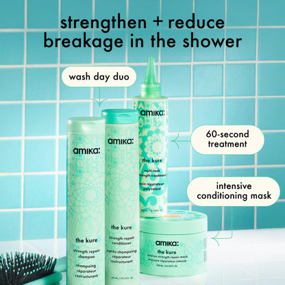 amika the kure intense strength repair mask, 100ml - Available at All In One Marketplace Canada