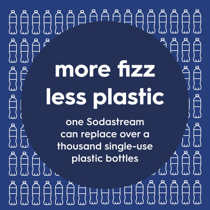 SodaStream - Fizz & Go Cool Bottle | Stainless Steel Carbonating Water Bottle | Keeps Drinks Cold 12 Hrs | Cupholder Friendly | Compatible with Pink CO2 cylinder machines | Blueberry color | 0.9L 🍁 All In One Marketplace Canada