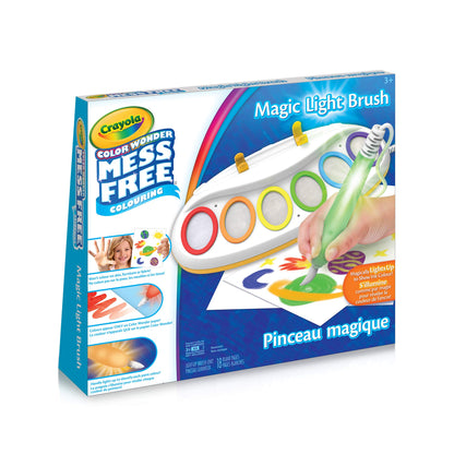 Crayola Color Wonder Magic Light Brush, Mess Free Painting Station for Kids, Gift for Kids, Learning Toddler Activity Toy, Ages 3+ 🍁 All In One Marketplace Canada