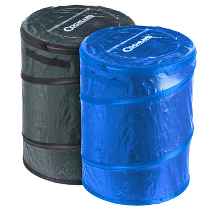 Coghlan's Pop-Up Lightweight Trash & Recycle Can – Collapsible Dual-Purpose Bin for Camping, RV, and Travel – Durable, Compact, and Easy to Store – 29.5 Gallon 🍁 All In One Marketplace Canada