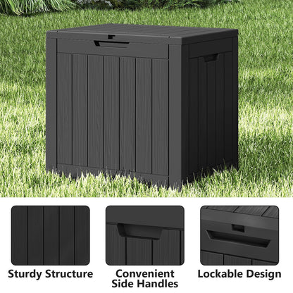 Ceecysaa 31 Gallon Deck Box Outdoor, Waterproof Storage Box, Black 🍁 All In One Marketplace Canada