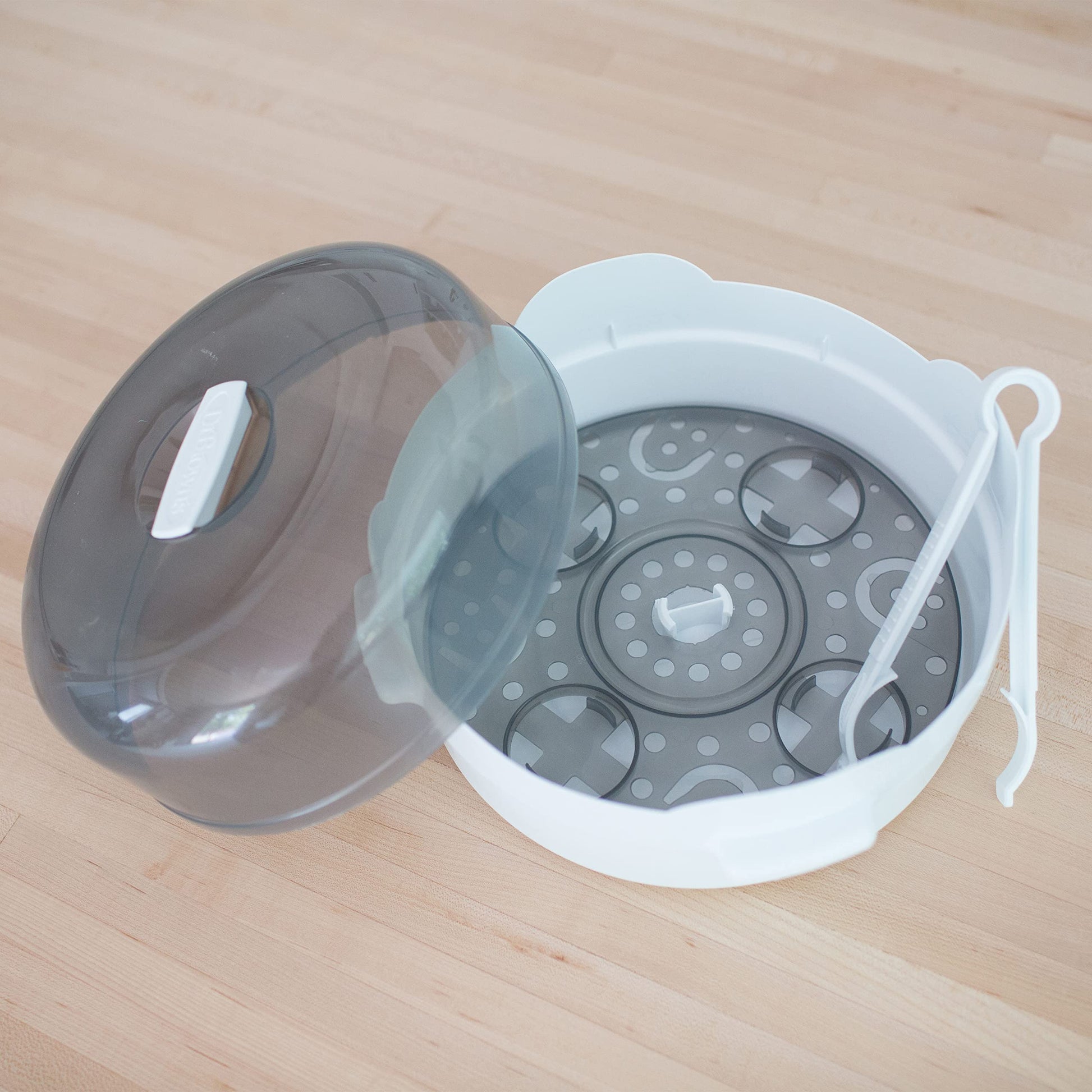 Dr. Brown's Microwave Steam - for Baby Bottles, Nipples, Bottle Parts, Pacifiers, Teethers and Breast Pump Parts Dr. Brown's