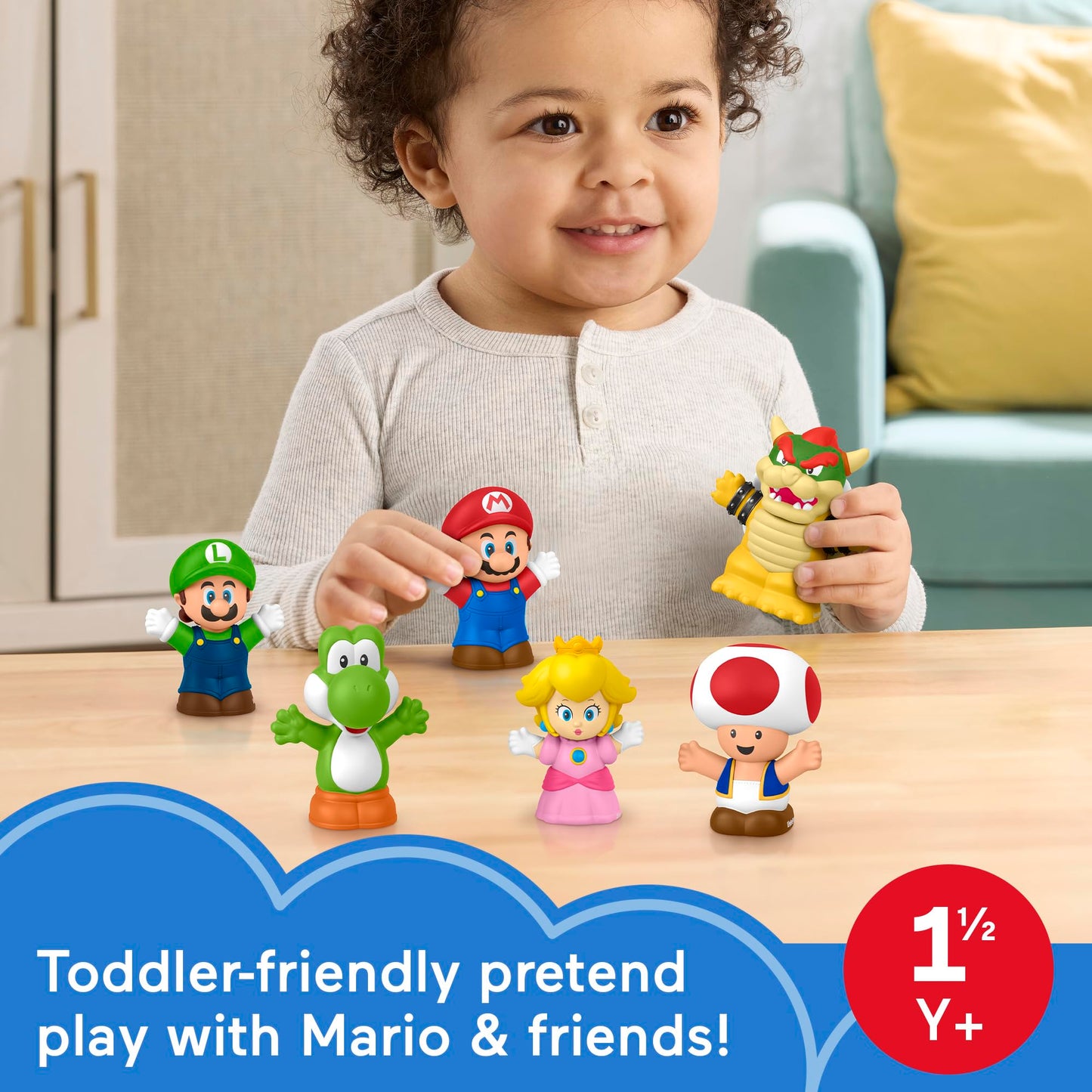Fisher-Price Little People My Mario 6-Piece Character Figure Set 🍁 All In One Marketplace Canada
