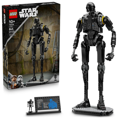 LEGO Star Wars: Andor K-2SO Security Droid - Building Toy for Kids, Ages 10+ - Makes a Great Gift for Boys and Girls - Model Kit and Room Decor Idea for Sci-Fi Adventure Fans - 75434 LEGO