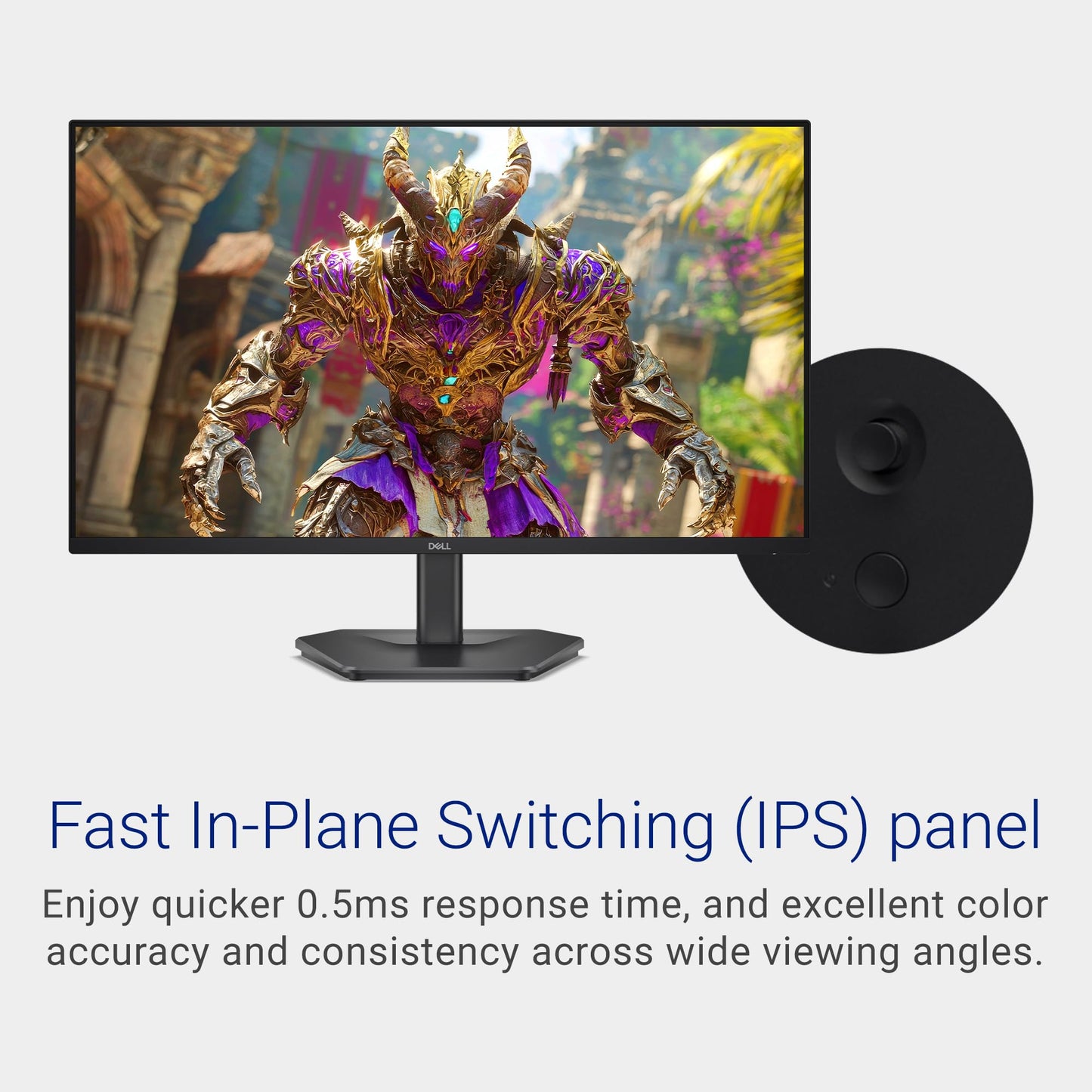 Dell 27 240Hz Gaming Monitor - SE2726HG - 27-inch FHD (1920x1080) 240Hz Display, in-Plane Switching (IPS) Technology, AMD FreeSync Premium, TÜV 3-Star, 2X HDMI, DisplayPort 1.4, Tilt Dell