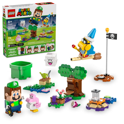 LEGO Super Mario LEGO Super Mario Adventures with Interactive Luigi Toy - Building Toys for Kids, Boys & Girls, Ages 6+ - Nintendo Birthday Gift Idea with 4 Figures - 71440