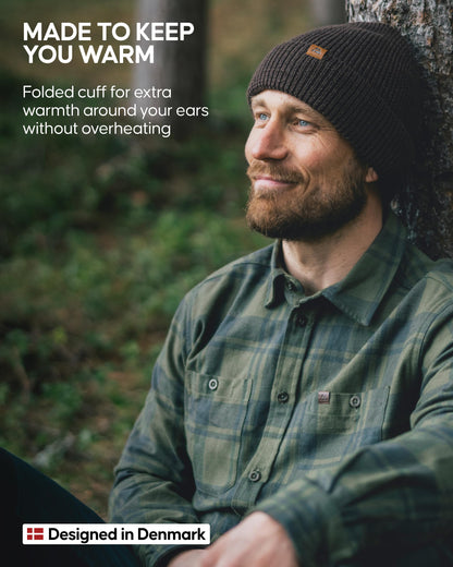 DANISH ENDURANCE Merino Wool Beanie & Toque, Black, One Size 🍁 All In One Marketplace Canada
