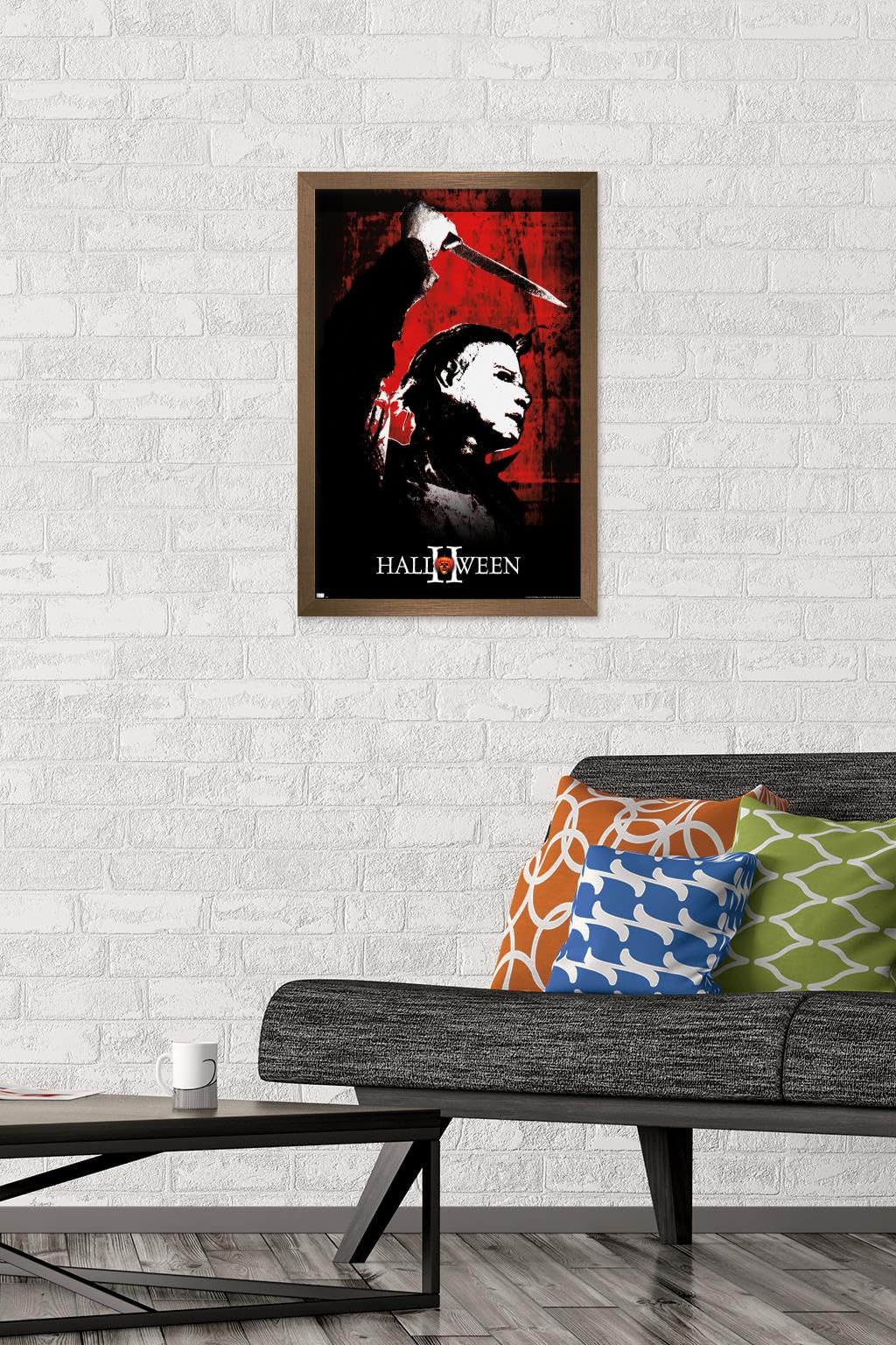 Halloween II - Red Wall Poster