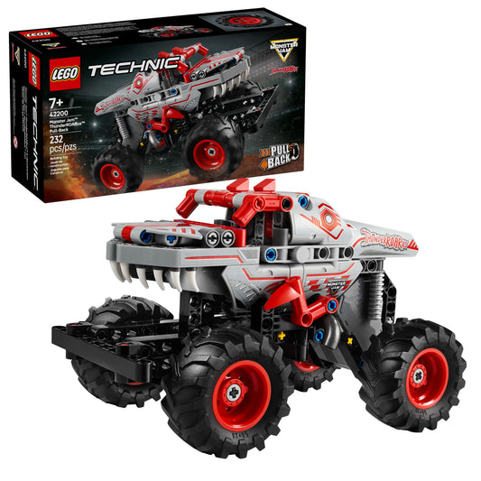 LEGO Technic Monster Jam ThunderROARus Pull-Back Monster Truck Toy - Building Toy for Kids, Boys and Girls, Ages 7+ - Creative Gift Idea for Lovers of Monster Trucks - 42200 - Available at All In One Marketplace Canada