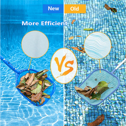 FBSPORT Pool Skimmer Net with Telescopic Pole, 59 inch Swimming Pool Leaf Net, Fine Mesh Pool Net, Pool Cleaner Maintenance Tool-Easy to Collecting Leaves for Swimming Pools, Hot Tubs, Ponds - Available at All In One Marketplace Canada