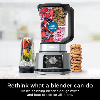 Ninja Foodi Power Blender & Food Processor, SS300C, 1200W, 72oz/2.1L
