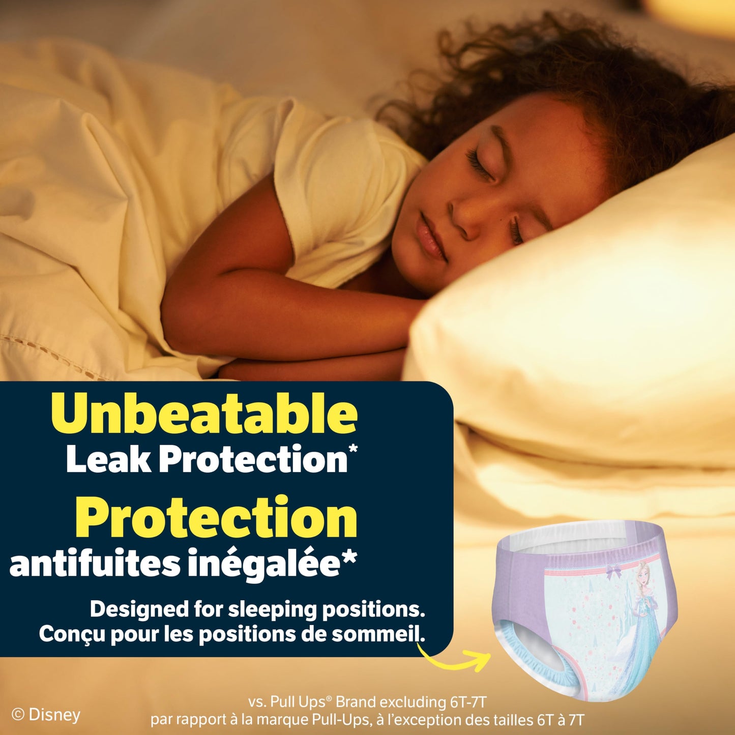 GoodNites Girls' Bedwetting Underwear, Size S/M (43-68 lbs), 99 Ct