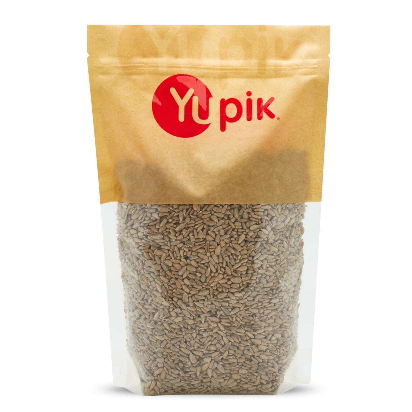 Yupik Raw Sunflower Seeds, No Shell, 1 kg, 6 Count, Kosher, Shelled Seeds, Unsalted, Oil-Free, Source of Fiber & Iron, Plant-Based Protein, Healthy Snack, Ideal for Baking & Topping