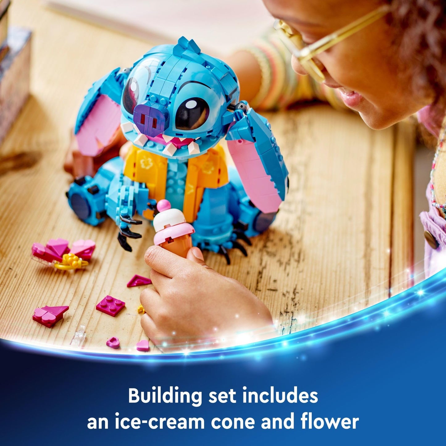 LEGO Disney Stitch Toy Building Kit, Toy for 9 Year Old Kids, Buildable Figure with Ice Cream Cone, Fun Gift for Girls, Boys and Lovers of The Hit Movie Lilo and Stitch, 43249 🍁 All In One Marketplace Canada