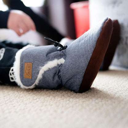 Jan & Jul Stay-Put Winter Baby Booties (Black, M) 🍁 All In One Marketplace Canada