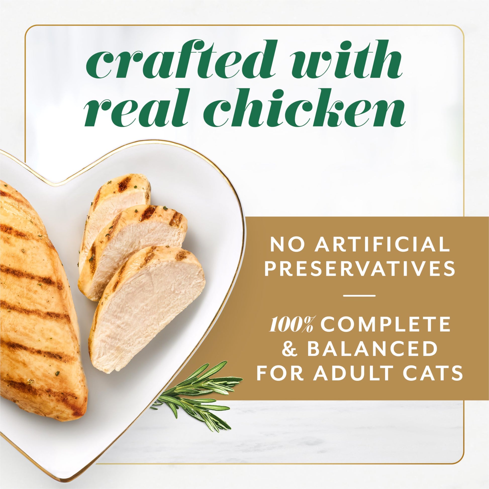 Fancy Feast Gems Wet Cat Food, Mousse Pâté with Chicken 57g (2 Pack x 8) Fancy Feast