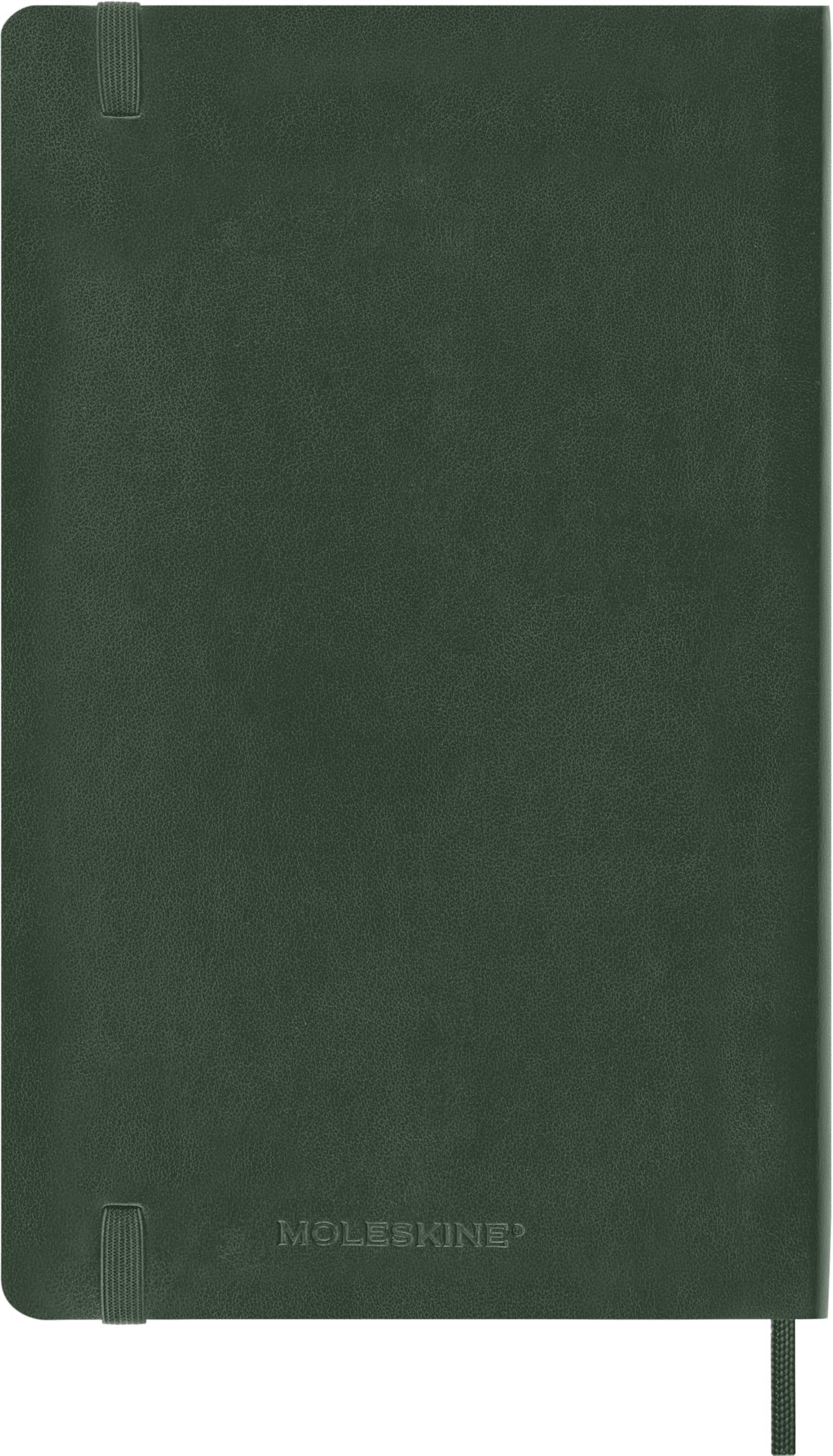 Moleskine Classic 18 Month 2026-2027 Weekly Planner, Soft Cover, Large (5" x 8.25"), Myrtle Green, 208 pages