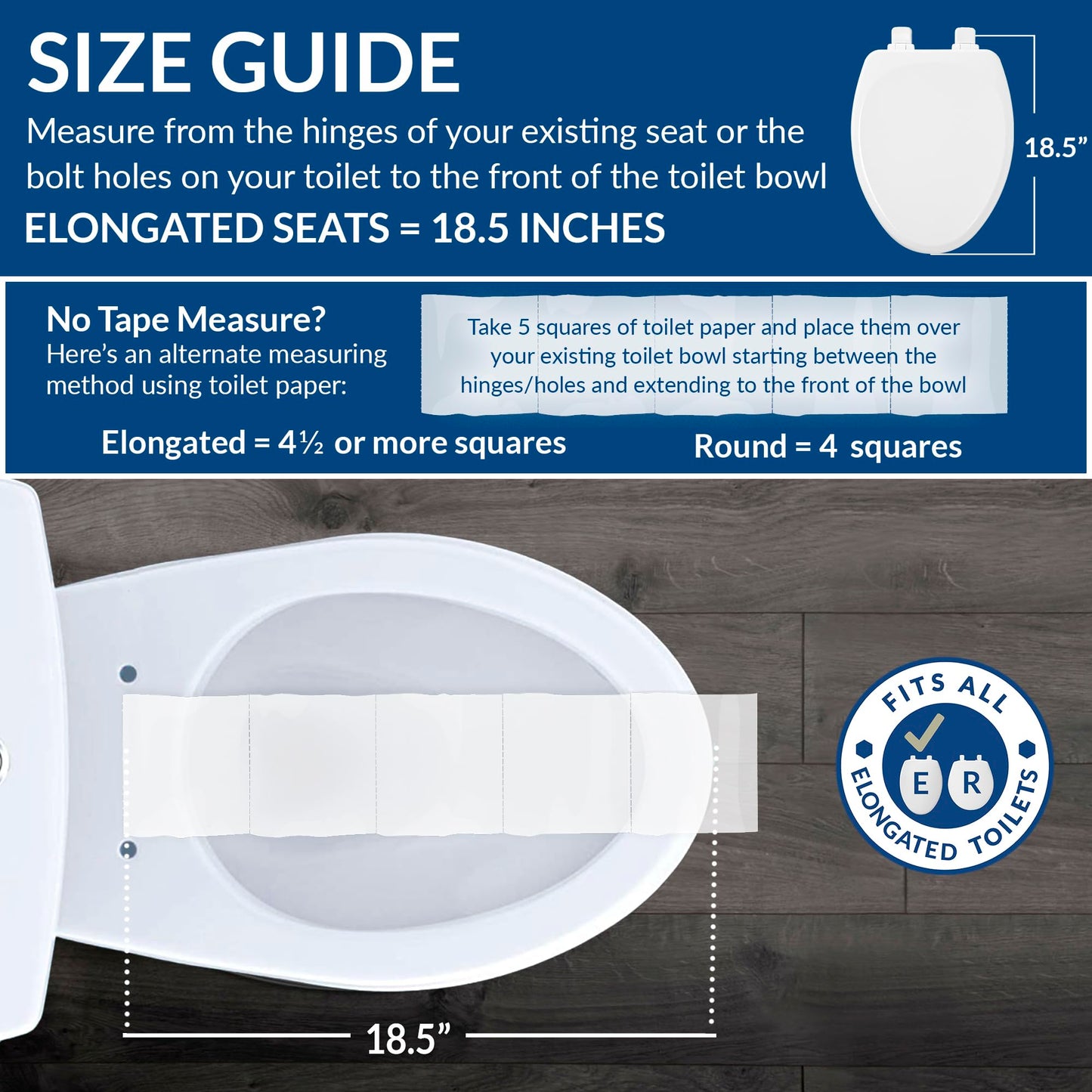 BEMIS 7300SLEC 000 Toilet Seat Will Slow Close and Removes Easy for Cleaning, Elongated, White 🍁 All In One Marketplace Canada