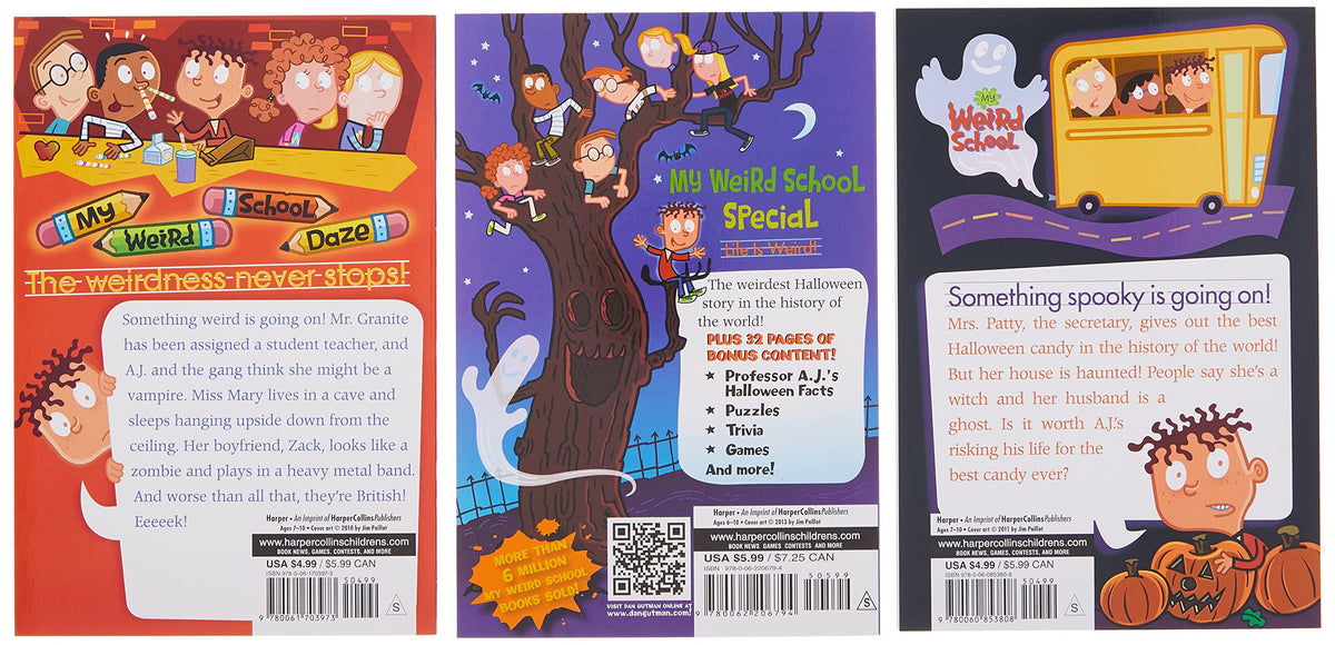 My Weird School Halloween 3-Book Box Set