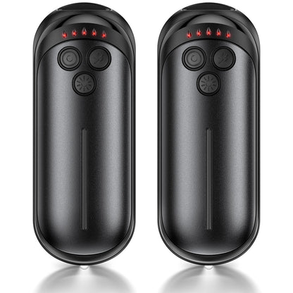 DeeKom Rechargeable Hand Warmers 2 Pack, 6000mAh Electric Hand Warmer Rechargeable, 2 in 2 Portable Hand Warmers with AI Smart Chips, Outdoor, Hunting, Camping for Family for Christmas 🍁 All In One Marketplace Canada