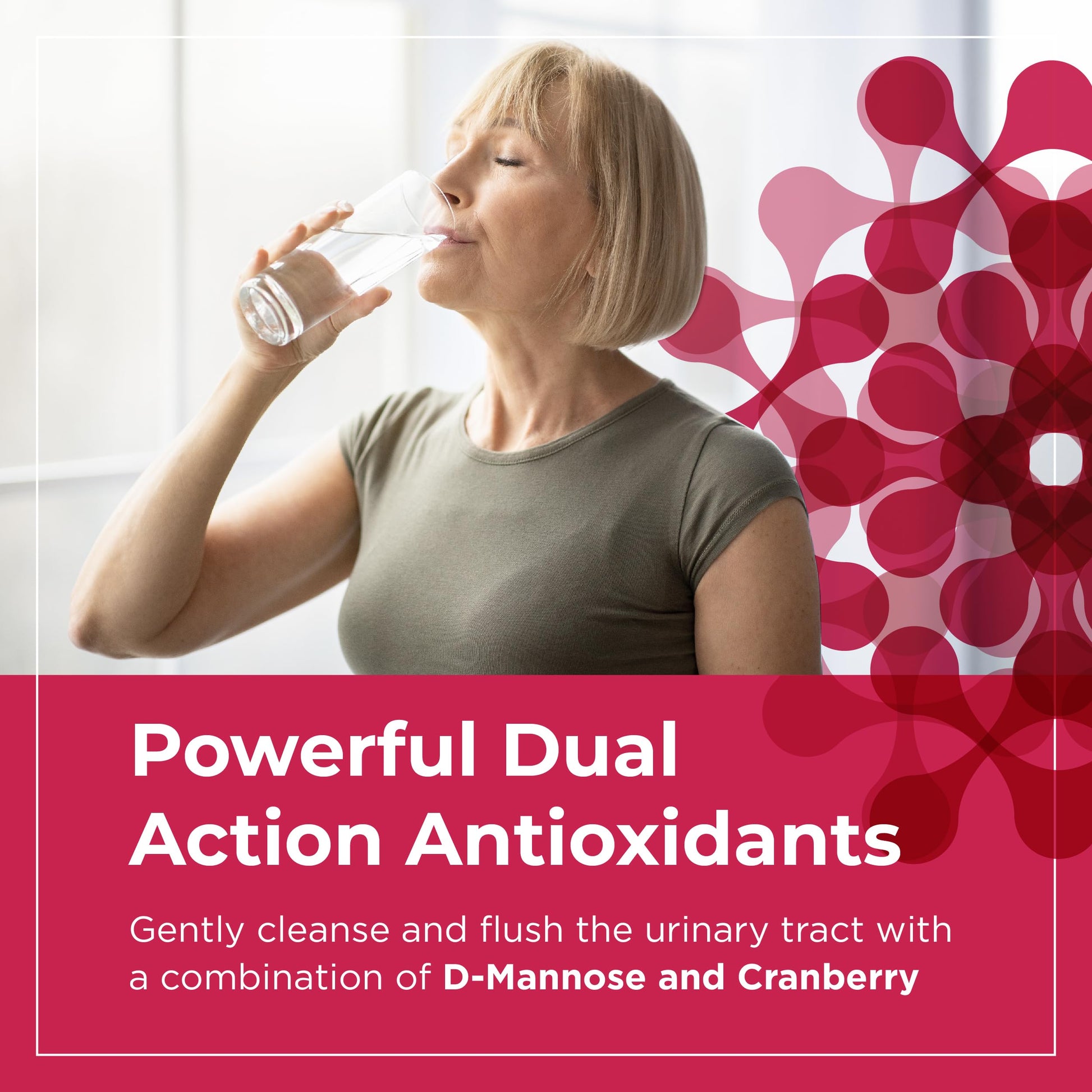 PlantVital D-Mannose Capsules - Made in Canada - 1000mg Daily Dose (2 Capsules) - Cranberry Pills for UTI Support & Bladder Health – DMannose and Cranberry Supplement - 120 Count, 2-Month Supply - Available at All In One Marketplace Canada